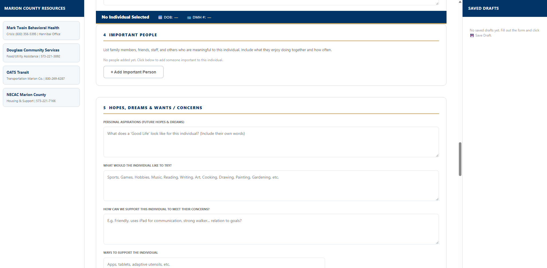 PCSP Workflow diagram